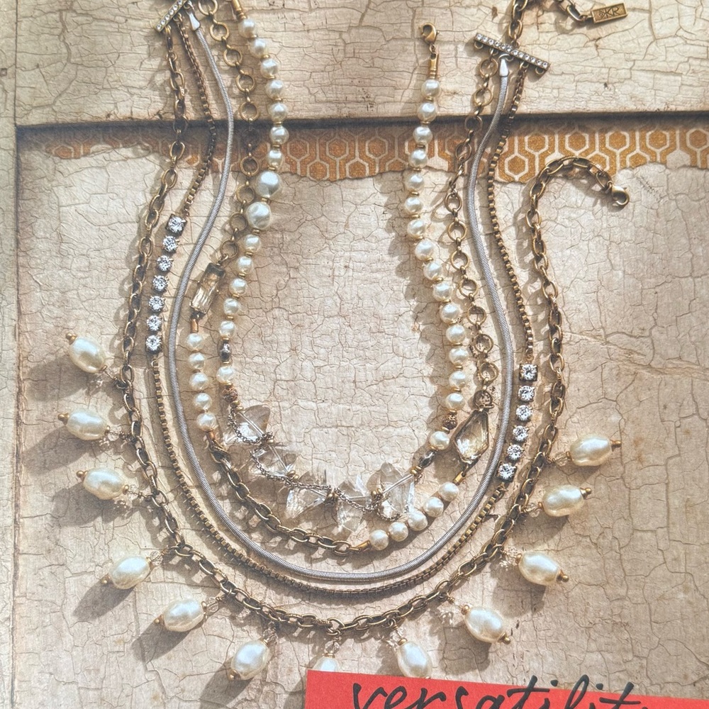 Silpada K&R Practical Pearls Necklace